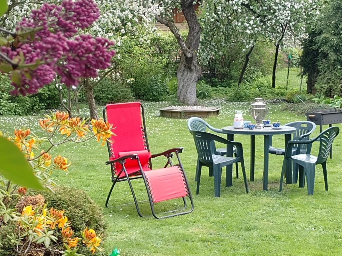 House, Garden & Sauna. Free Parking. Train Stop-200 M. Sea-1 Km. Jūrkalne Εξωτερικό φωτογραφία